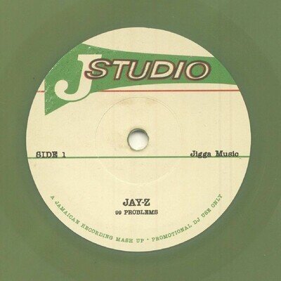 JAY Z - Reggae Mash Ups - Vinyl (green vinyl 7" limited to 200 copies)