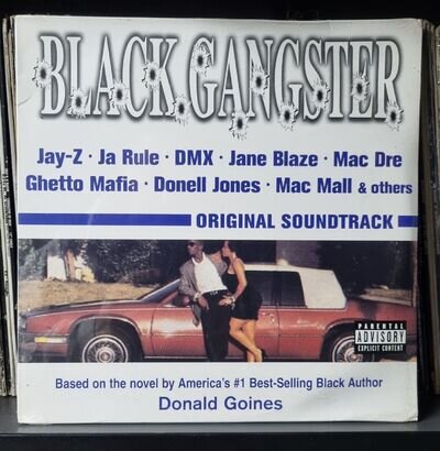Jay-Z, 50Cent, DMX, Ja Rule - Black Gangster (1999) STILL SEALED Album LP 2x12"