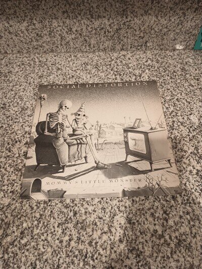 Social Distortion LP Mommy's Little Monster Punk Used Vintage