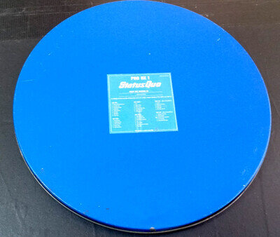 STATUS QUO ~ FROM THE MAKERS OF... ** 1982 UK PHONOGRAM 3 x LP in TIN CASE.