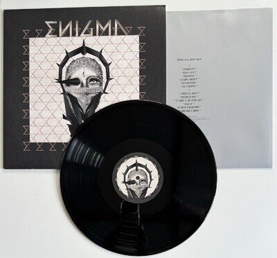 Enigma ‎Seven Lives Many Faces EU 12 Track LP Reissue 2021 Black Vinyl Monochrom