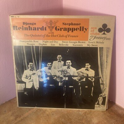 Django Reinhardt & Stéphane Grappelli – Hot Club Of France 12" Vinyl 1964 Ace Of