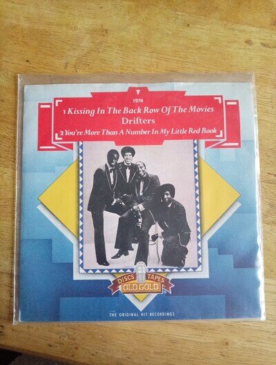 Drifters 7" Single Old Gold OG9457 Kissin' In The Back Row Of The Movies
