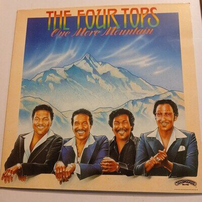 THE FOUR TOPS: ONE MORE MOUNTAIN VINYL ALBUM (ORIGINAL 1982) FREE UK DELIVERY