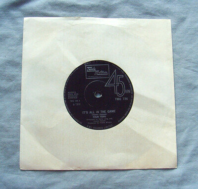 Four Tops - It's All In The Game - 1970 TAMLA MOTOWN (VG+)