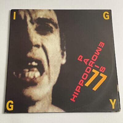 Iggy Pop - Hippodrome - Paris 77 2 x LP Vinyl Records (FRA) - MIG 33/34 EX/EX