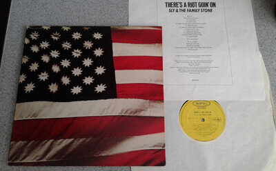 Sly & the family stone There's a riot goin' on vinyl LP EPC64613 label varient