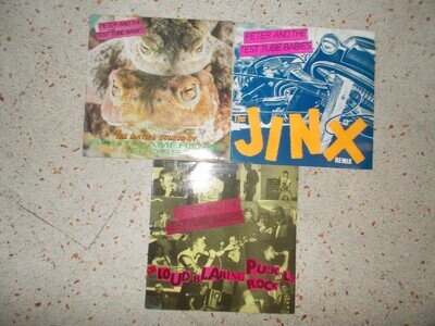 Peter And The Test Tube Babies Lot Punk No Future Riot City A.N.W.L. Blitz