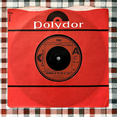 RINGO STARR - Drowning In The Sea Of Love (1977), UK Vinyl Single, 2001734