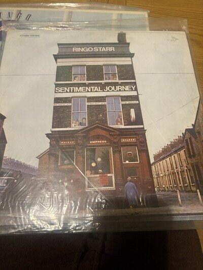 RINGO STARR "SENTIMENTAL JOURNEY" VINYL LP RECORDS