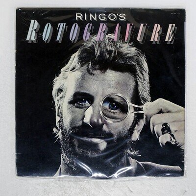 RINGO STARR RINGO'S ROTOGRAVURE POLYDOR MPF1030 Japan VINYL LP