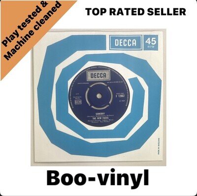 The New Faces – Someday 7'' Vinyl 1968 Decca – F 12862 EX / M
