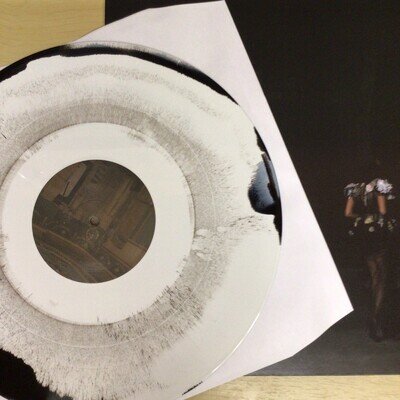 CELESTE-LP WOMAN OF FACES-BLACK & WHITE CORONA VINYL-BLOOD RECORDS No.52/53 1000