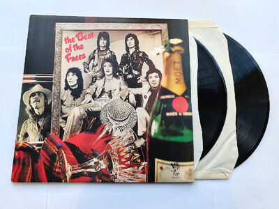 The Faces - The Best of The Faces 1977 UK Pop Rock Blues Rock Hard Rock 2 x LP