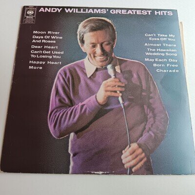 Andy Williams / Andy Williams' Greatest Hits 1970 VINYL LP / EX / £5 FLAT POST