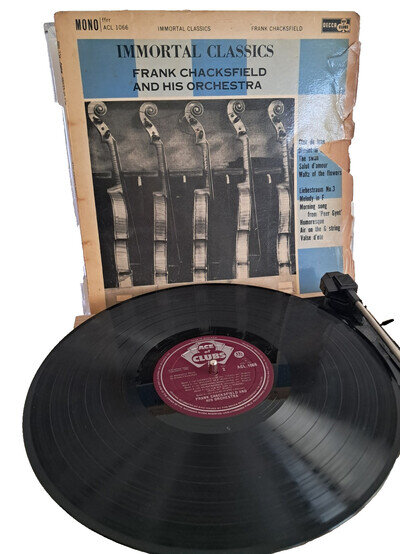Frank Chacksfield & His Orchestra - Immortal Classics MONO LP 1961 Ace Of Clubs