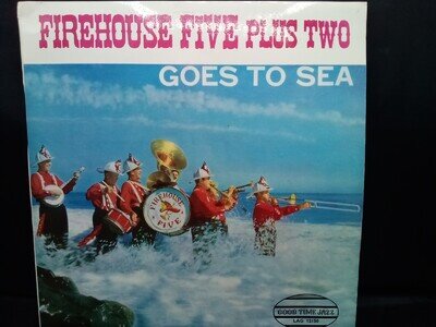 Firehouse Five Plus Two Goes To Sea 12'' Vinyl Album LAG 12150
