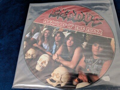 EXODUS-PLEASURES OF THE FLESH,1987 LP PIC DISC/SLAYER/TESTAMENT