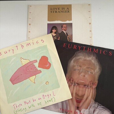 1980s VG+ 3 x 12" SINGLES: EURYTHMICS BUNDLE (3 RECORDS)