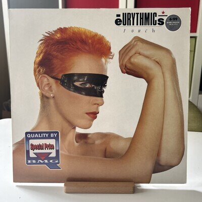 EURYTHMICS - TOUCH - 12" VINYL ALBUM LP RECORD & INNER SLEEVE - EX / EX