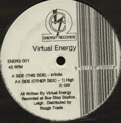Virtual Energy - Infinite - Used Vinyl Record 12 - W5628z