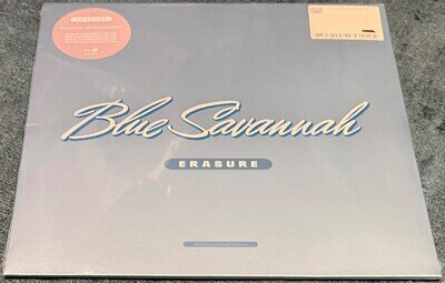 ERASURE - BLUE SAVANNAH (30th ANNIVERSARY EDITION) (BLUE VINYL 8 TRACK 12" EP)