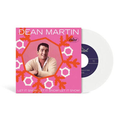 DEAN MARTIN - Let It Snow / Rudolph The Red-Nosed Reindeer (White 7" Vinyl)
