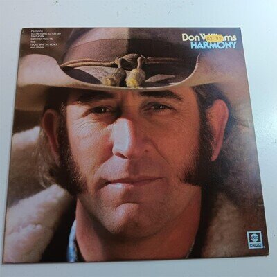 Don Williams / Harmony 1976 VINYL LP / FOLK COUNTRY / EX CONDITION / FAST POST