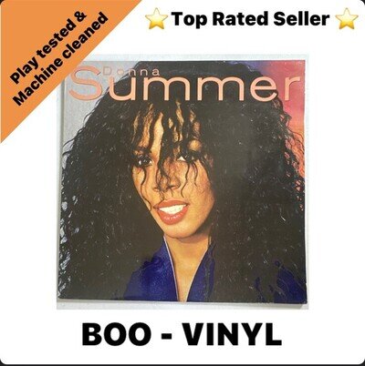 Donna Summer - Donna Summer Self Titled Lp Vinyl Record Funk Soul Ex / Ex