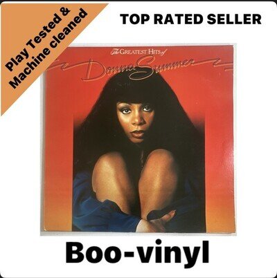 Donna Summer The Greatest Hits Of Donna Summer Vinyl Lp Album EX / VG+