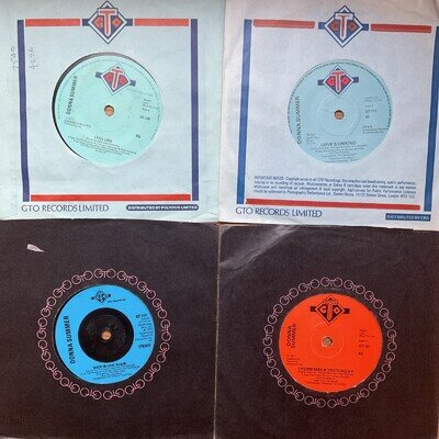 JOB LOT - 15 x 7” DONNA SUMMER - ALL LISTED