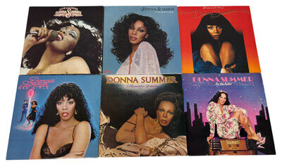 Donna Summer 6x Lp Vinyl Collection Bad Girls Disco Soul Pop - L3F O679