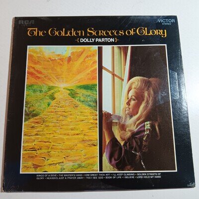 Dolly Parton / Golden Streets Of Glory 1971 VINYL LP / COUNTRY / EX / FAST POST