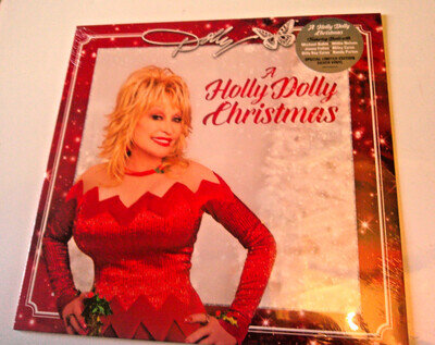DOLLY PARTON A Holly Dolly Christmas LP new mint sealed vinyl silver 2020