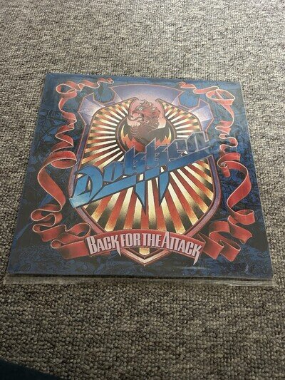 DOKKEN - BACK FOR THE ATTACK (EU 1987 RELEASE - ORIGINAL INNER SLEEVE - VG)