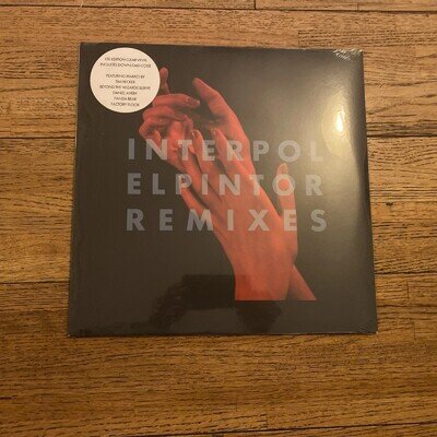 Interpol El Pintor Remixes ltd edition Vinyl Mint Sealed