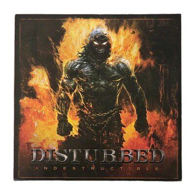 DISTURBED "Indestructible" 2012 US 12Tk MINT 12" VINYL LP