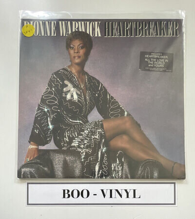 Dionne Warwick Heartbreaker 1982 vinyl lp record soul EX / EX Condition