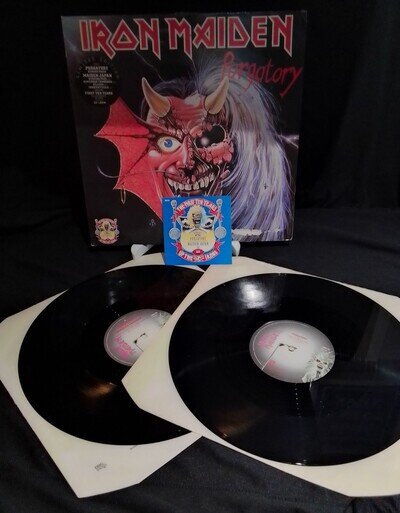 Iron Maiden - Purgatory / Maiden Japan (First 10 Years) 2 x 12" Vinyl (EMI 1990)