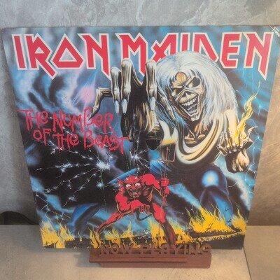 Iron Maiden The Number Of The Beast FA 3178 Vinyl LP EX Condition
