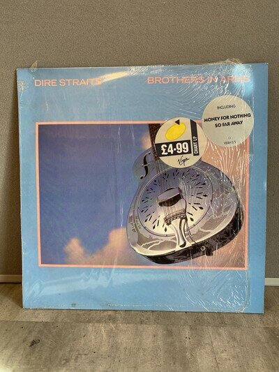 Dire Straits Brothers in Arms Vertigo 1985 Vinyl LP EX/EX Still In Cellophane