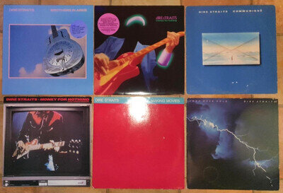 Dire Straits Vinyl LP Collection.