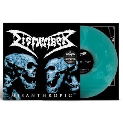 DISMEMBER - MISANTHROPIC ELECTRIC BLUE VINYL - New Vinyl Record MLP - Y72z