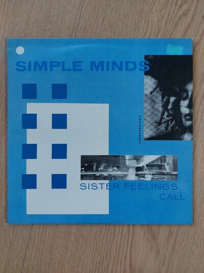 Simple Minds Sister Feelings Call Vinyl LP 1981 (OVED 2) UK 1st Press NM/VG+