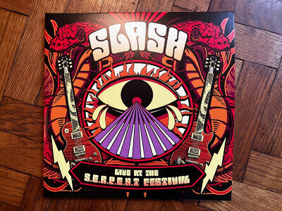Slash - Live at the S.E.R.P.E.N.T. Festival 3x Vinyl LP 12" Unplayed NM
