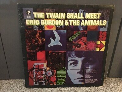 Eric Burdon & Animals - The Twain Shall Meet -Rare Orig Vinyl 12"LP 1st Press