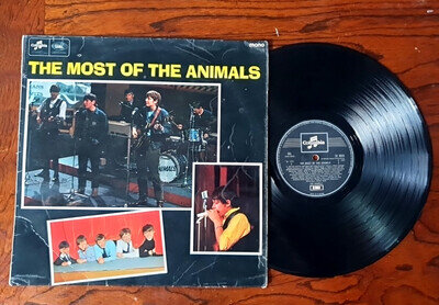 The Animals - The Most of The Animals - 1969 - Re - Black /Silver - Play Tested