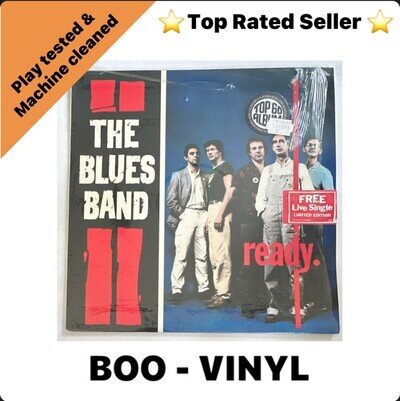 The Blues Band ~ Ready ~ Vinyl LP Record Arista BB 002 Blues Rock NM / NM