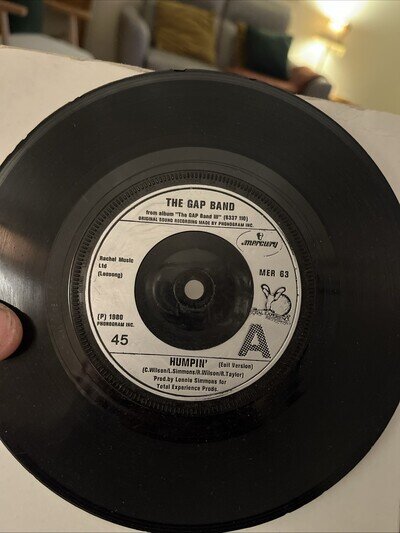 The Gap Band Singles x 6 Job Lot Vinyl Records