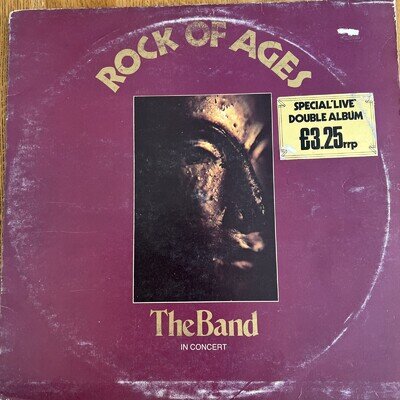 The Band | Rock Of Ages | 2 x Vinyl GF LP | Capitol E-STSP 11 | 1972